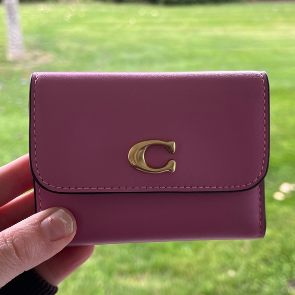 Coach essential card holder wallet pink gold - Picture 5 of 5